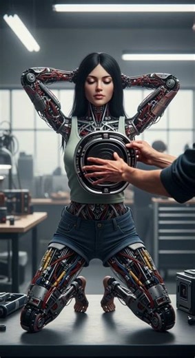 An unexpected accident 😱 Watch the robot fail unexpectedly #Robot #HumanoidRobot #TechFail