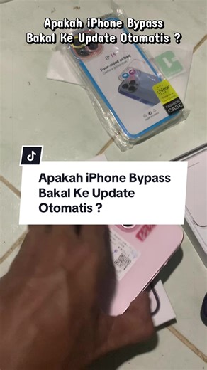 Apakah iPhone Bypass Bakal Ke Update Otomatis ? #iphone15 #iphonemurahshopee #belidishopee #shope #shopee