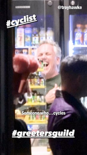 👋AMSTERDAM AFTER MIDNIGHT👋 - Balvert Fruitmarket and the most adorable business owner the #greetersguild has ever encountered (🎟TOUR DATES incl New York @sohoplayhouse 30th Nov -10th Dec at link in bio) #troyhawke #cyclist #amsterdam #funny #funnyvideos #newyork #sohoplayhouse | Troy Hawke