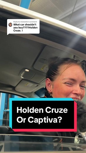 Replying to @misnomie Holden Cruze or Captiva, should you buy one? Heres what the team thinks of them #whatcar #mechanic #car #cars #automotive #workshop #holden #cruze #captiva #dontbuy #lemon