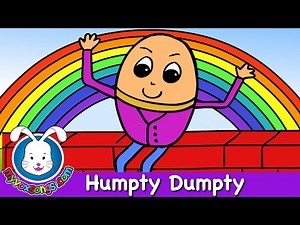 Humpty Dumpty Sat On A Wall | Humpty Dumpty Nursery Rhymes