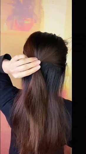Quick & Stylish Shoulder-Length Hair Updo