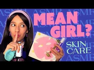 ASMR Mean Girl that likes you finally asks you to prom ❤️ (Makeup & Skincare)