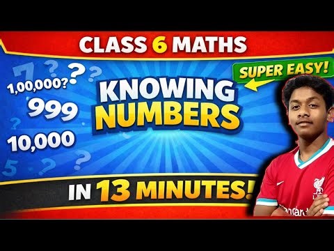 Chapter 1 Class 6 Maths Made Super Easy | Step-by-Step Explanation