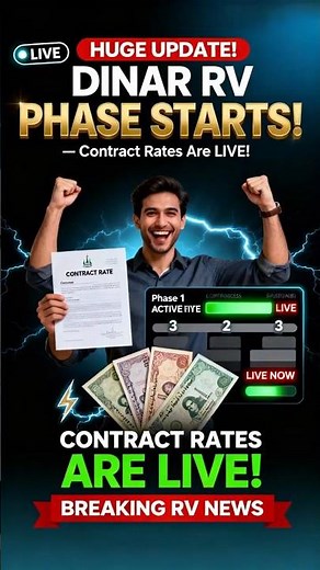 💥 HUGE UPDATE! Iraqi Dinar RV Phase Starts — Contract Rates Are LIVE! ⚡🏦 💥 Iraqi Dinar News