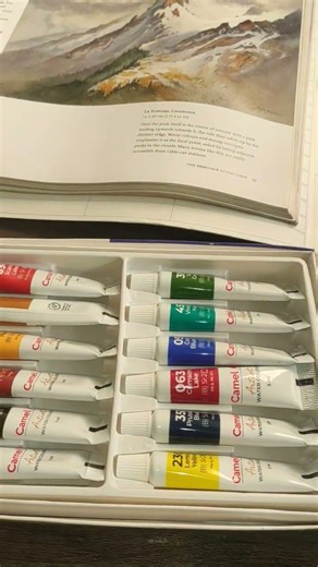 easy learn water colour painting step by step #art