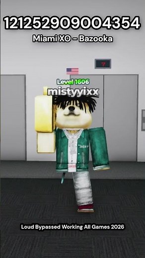 Miami XO - Bazooka ROBLOX ID #2026 #robloxaudios #robloxid