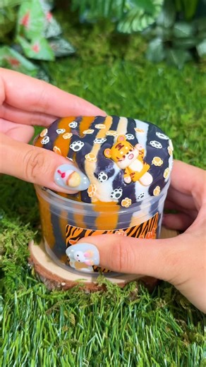 241 reactions · 8 comments | This is literally the slime version of “rawr XD” ✨ The colors are loud and the sprinkles are iconic Tiger Paw Puff texture: cloud dough x icee DIY scent: orange soda pop  #snoopslimes #slime #zootheme #satisfyingslime #slimeasmr | Snoopslimes | Facebook