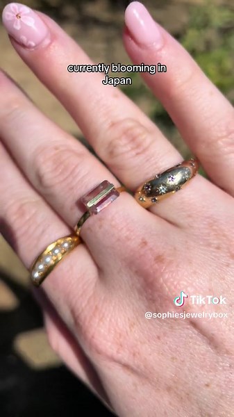 Tokyo Jewelry Haul: Gold Rings from Japan