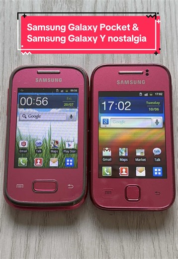 Nostalgia for Samsung Galaxy Pocket & Galaxy Y