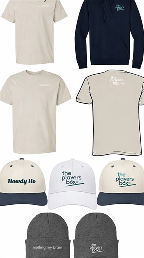The Players Box on Instagram: "Players Box merch is officially LIVE! Click the link in our bio! First merch drop is available till January 11th!"