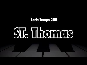 ST Thomas - Backing Track [50 Jazz Standards Every Jazz Musicians Need To Know]