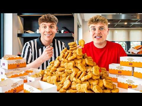 I Attempted The 100 Chicken Nugget Challenge!