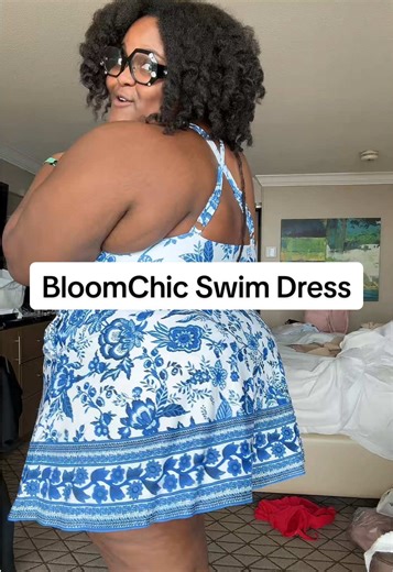 Get Ready for Summer with This Cute Plus Size Swim Dress