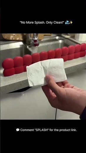 Kitchen Sink Splash Guard Water Washing Red|Home & Garden|Kitchen, Dining & Bar|Kitchen Tools