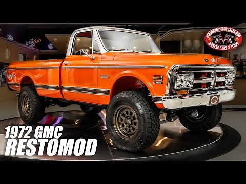1972 GMC C/K Pickup 4X4 Restomod For Sale Vanguard Motor Sales #1478
