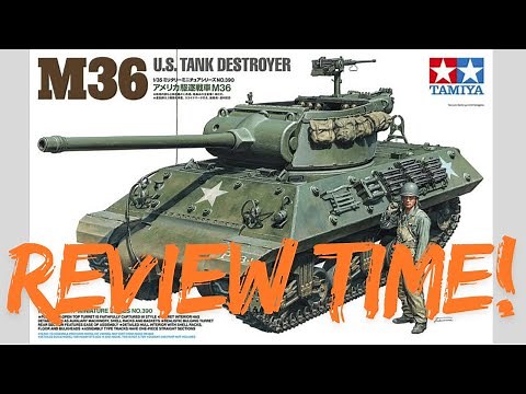 Tamiya M36 “Jackson” Tank Destroyer Scale Model Review & Sprue Tour #tamiya #ww2 #scalemodel