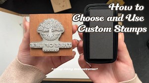 1.5K views | We hope this guide helps you choose the right stamp for your projects. Happy stamping! Custom stamp collection: https://stamprints.com/collections/custom-rubber-stamps #stamprints #stamps #scrapbooksupplies #logo #design #diy #art #creative #creativejournal #personalization #tips #howto #howtouse | Stamp Prints Life | Facebook