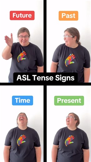 ⏰ How to sign Future, Past, Present, and Time in ASL | Beginner ASL Tenses