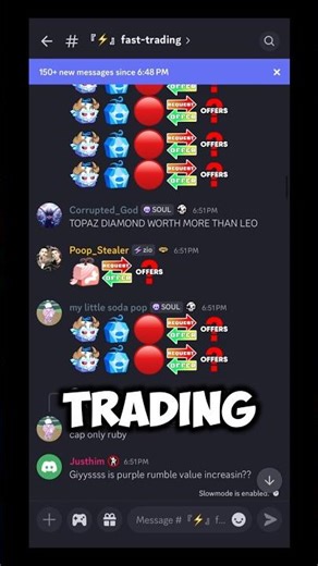 Join This Blox Fruits Trading Discord Server For Safe Trades And Giveaways! #roblox #bloxfruits #fyp