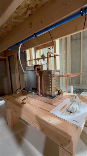 steam generator install #plumbing