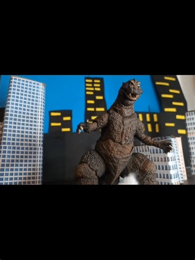 GODZILLA STOP MOTION TEST #1 #godzilla #stopmotion #actualidad