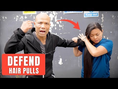 Defend Against Hair Pulls Quick Guide women self defense