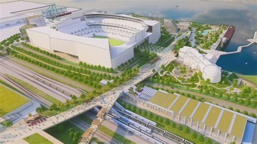 Proposed downtown Cleveland land bridge update: Ohio General Assembly passes $4.2B capital budget, allocating $20M for project