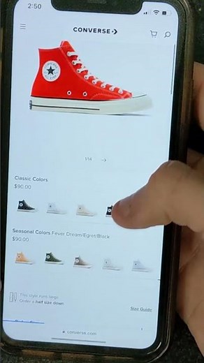 50% Off Converse Coupon Code for VALENTINE'S DAY ONLY #shorts #converse