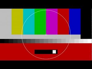 Testbild Testcard Test Pattern Widescreen