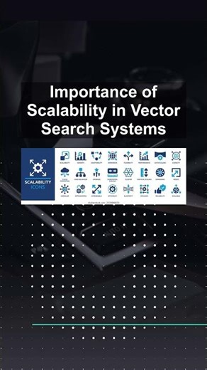 Importance of Scalability in Vector Search Systems #ai #artificialintelligence #machinelearning