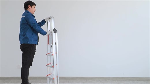 Aluminium High Quality Portable Ladder Foldability Steps Tool Household Ladders With Handrail
