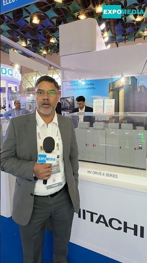 Hitachi Hi-Rel Showcases Industrial UPS, Drives & Solar Inverters | Cement Expo 2025