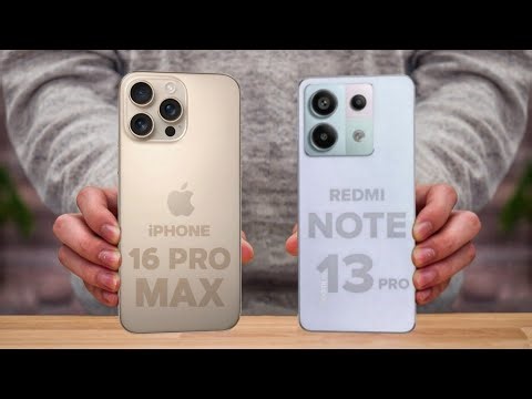 iPhone 16 Pro Max Vs Redmi Note 13 Pro - Which One is Better For You 🔥