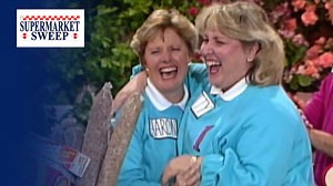 Having the most time does not guarentee a win in the Big Sweep! #SupermarketSweep #DavidRuprecht #JohnnyGilbert | Supermarket Sweep