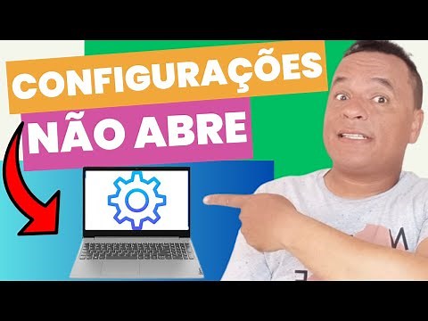 Configurações não abre no Windows (Resolvido)