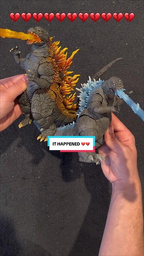 Godzilla Action Figure Collection Ruined 💔