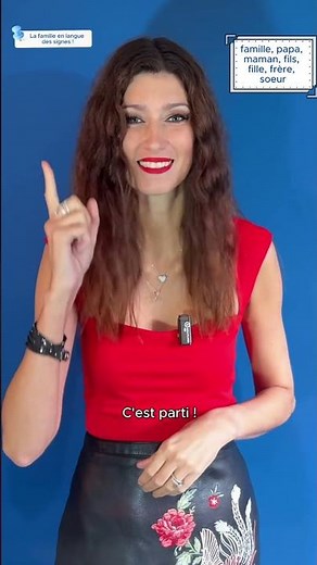 The family in LSF sign language #lsf ￼