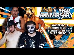 The Golden Rose Maseemo & El Tigre Oro vs. Sterling Silver & Lee Nitrous | Dive Pro Wrestling
