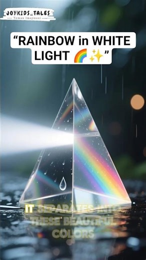 RAINBOW in White Light: Spectrum Science 🌈✨ | Sunday Science Lesson