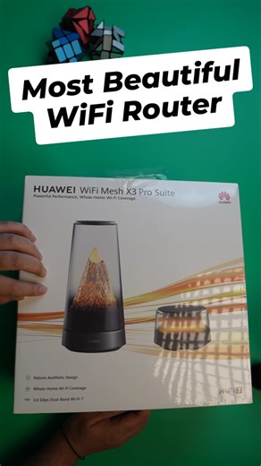 Tech in Dubai on Instagram: "Huawei WiFi Mesh X3 Pro Unboxing.... #Huawei #HuaweiWifiMeshX3ProSuite #WifiRouter #TechinDubai"