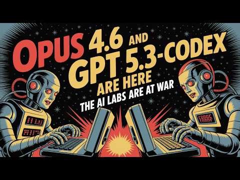 Opus 4.6 and ChatGPT 5.3-Codex Are Here and the Labs Are at War