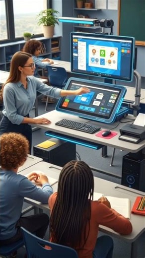 Smart AI Classroom Teaching Robot @RoboticMachineWorld