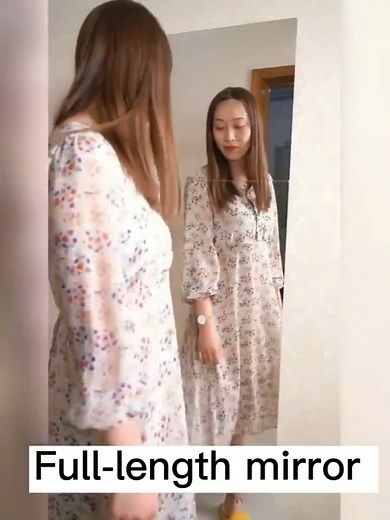 Keycool Home DIY HD Mirror Wall Sticker Full Body Mirror Stitching Mirror Self Adhesive Mirror https://shope.ee/2VQCzucRao | Arts and Craft Videos