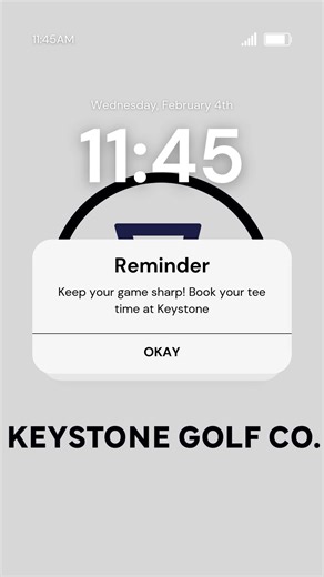 Just your daily reminder that golf is calling your name! Book a Tee time online to keep your game sharp or play a round with some friends and family! 📍1007 Hill Ave, Wyomissing, PA 19610 #golf #keystonegolfco #indoorgolf #golfsim #golfsimulators | Keystone Golf Co.