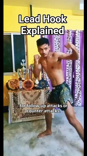 Day 7 - Best Way to Use Your Lead Hook | Boxing Tutorial Shorts #boxingtips #leadhook