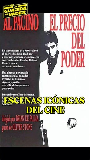 🎬ICONIC SCENES FROM THE MOVIE: SCARFACE #scarface #scenes #cinema #movie #alpacino