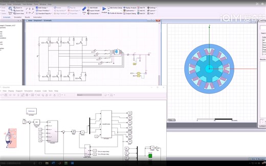 基于Simulink-Simplorer-Maxwell的开关磁阻电机联合仿真