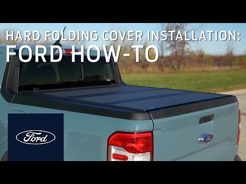 Ford Maverick | Installing Hard Folding Tonneau Cover | How To
