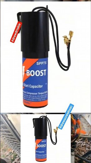 What are HARD START KITS?(explained⚠️) #hvac #drewdriskle#plumbing#electrical#troubleshooting#shorts
